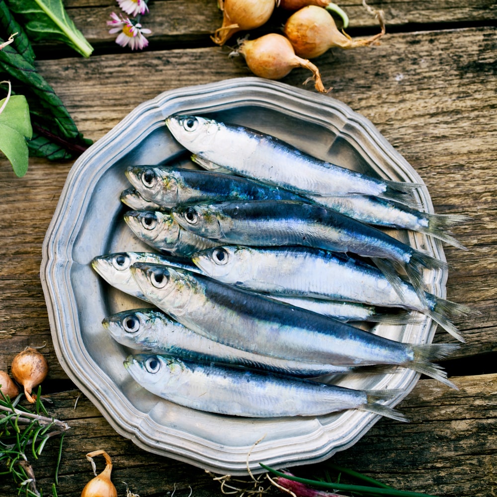 Fresh Whole Mathi (Sardines) - Traditional Kerala Style